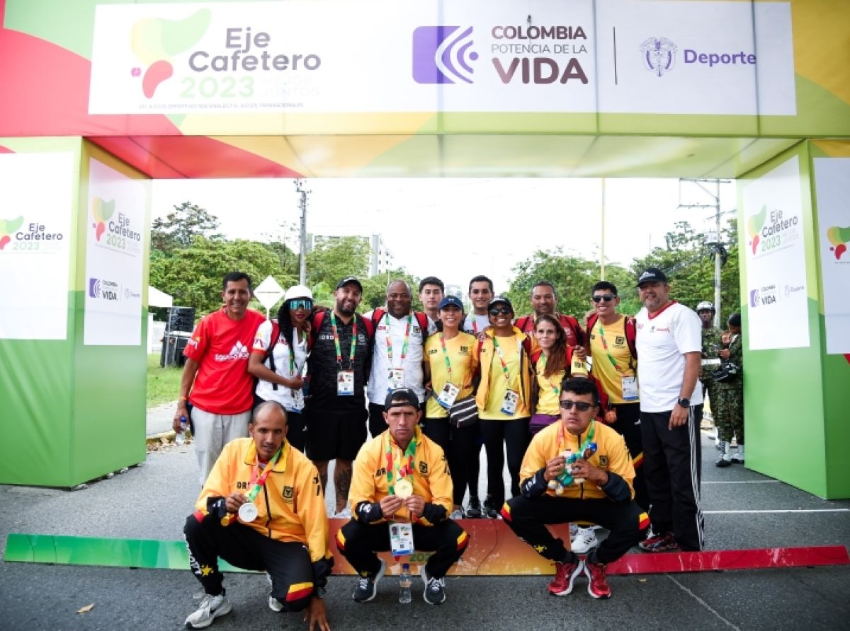 Deportes en Armenia lideraron medallería del Equipo Bogotá en Juegos Paranacionales